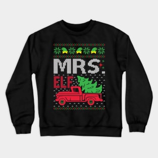 Mrs Elf Crewneck Sweatshirt
